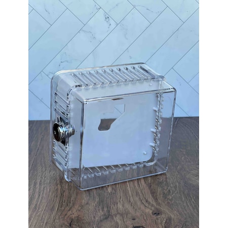 White-Rodgers Clear Plastic Thermostat Guard Small Clear Plastic Guard 3 7/8x 3 1/2x 2 1/2 443